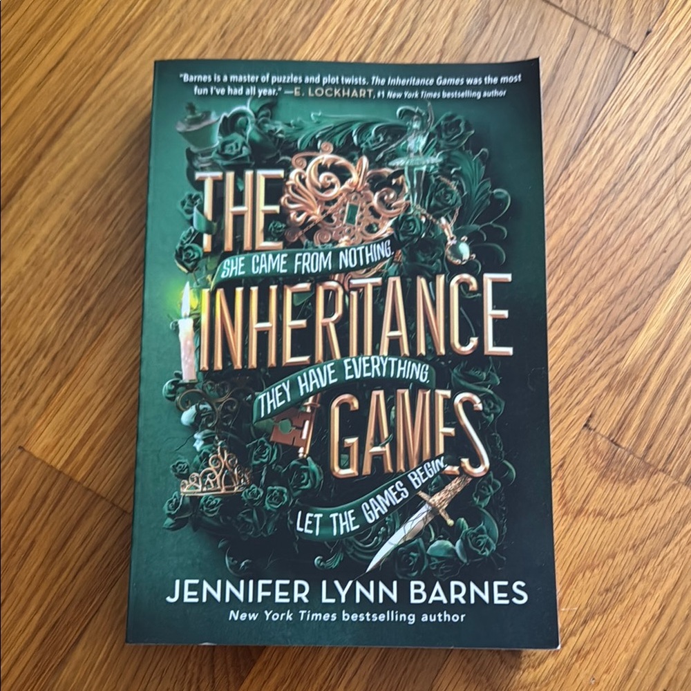 The Inheritance Games Book by Jennifer Lynn Barnes